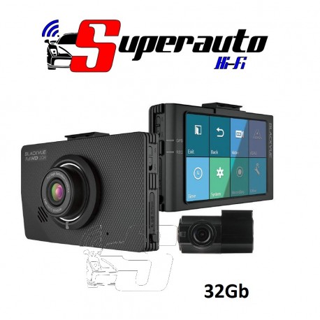 DR490L – 2CH 32 GB Dual LCD Dashcam Blackvue Fotocamera